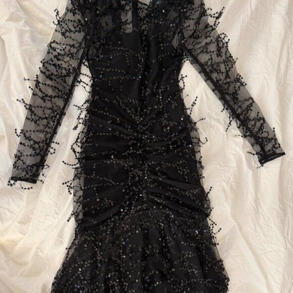 Paris Georgia Bianca Fringe Dress - Picture 6 of 6